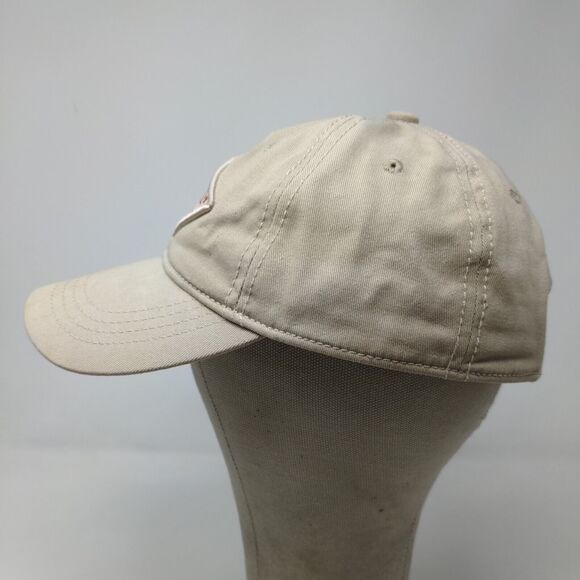 Unbranded Men's Panama City Beach FL Strapback Hat Tan OSFA Embroidered Logo - Picture 6 of 13